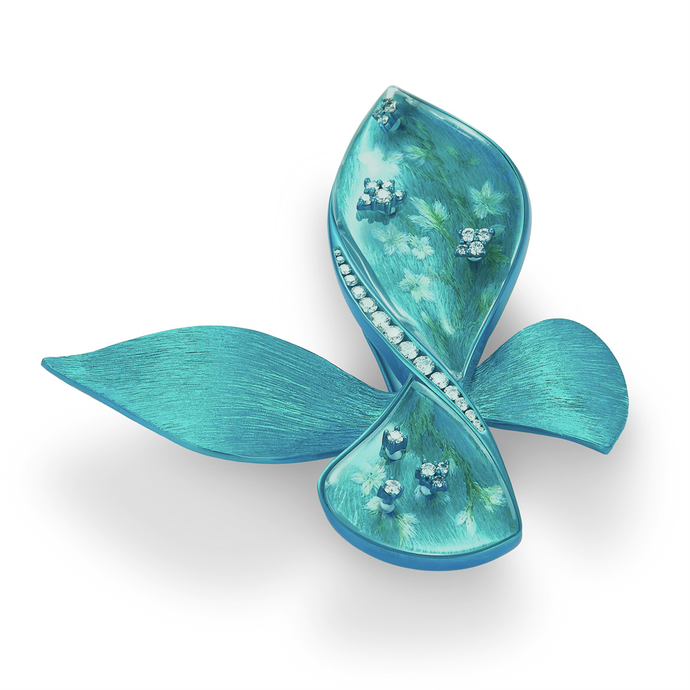 The Dream of a Butterfly <span>(Suzhou Embroidery Jewelry Brooch)</span>