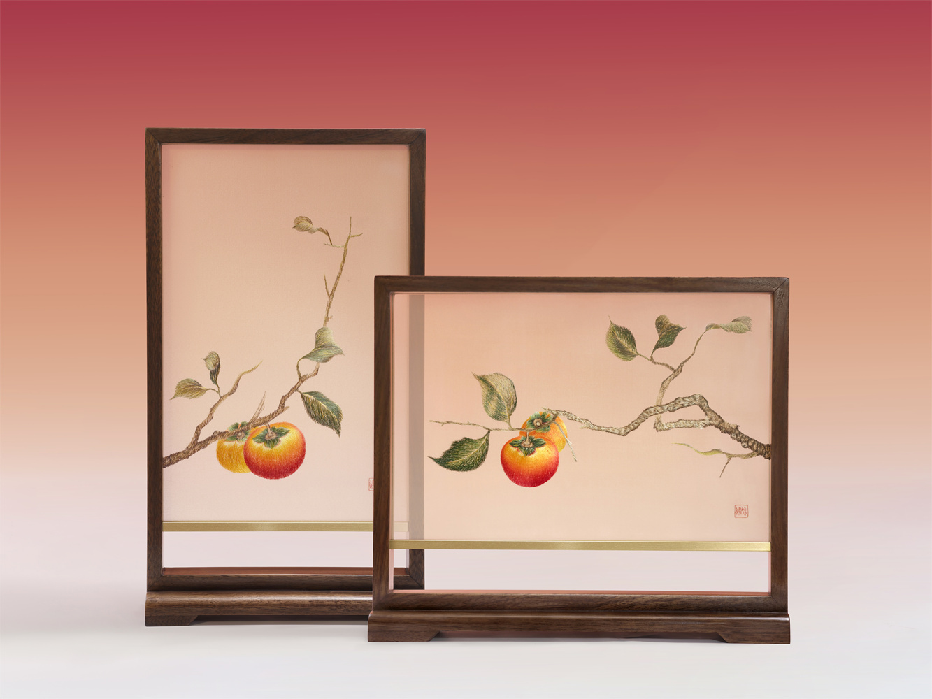 Double Blessings <span>(Handcrafted Double-Sided Embroidery Art Object)</span>