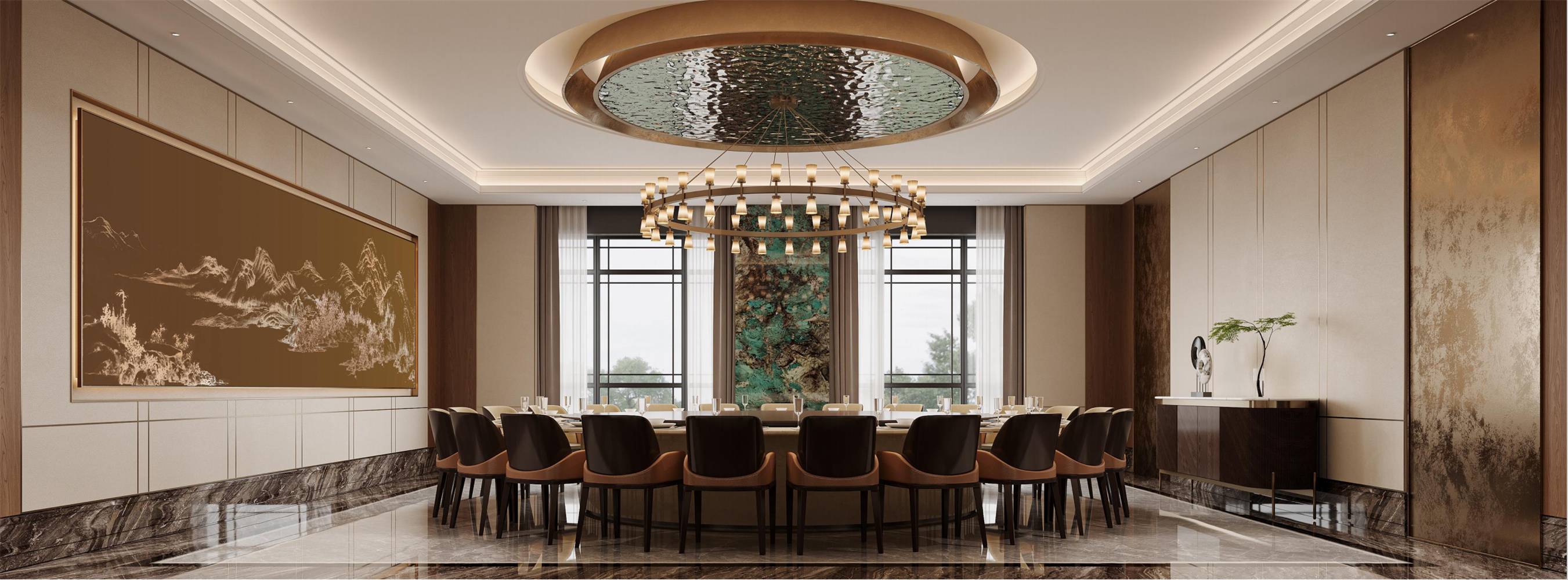 An Elegant Gathering of the Virtuous <span>(Suzhou Embroidery Hanging Artwork)</span>