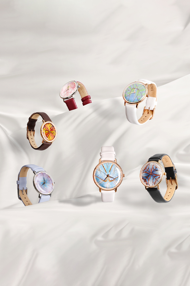 Butterfly Embroidery Wristwatch