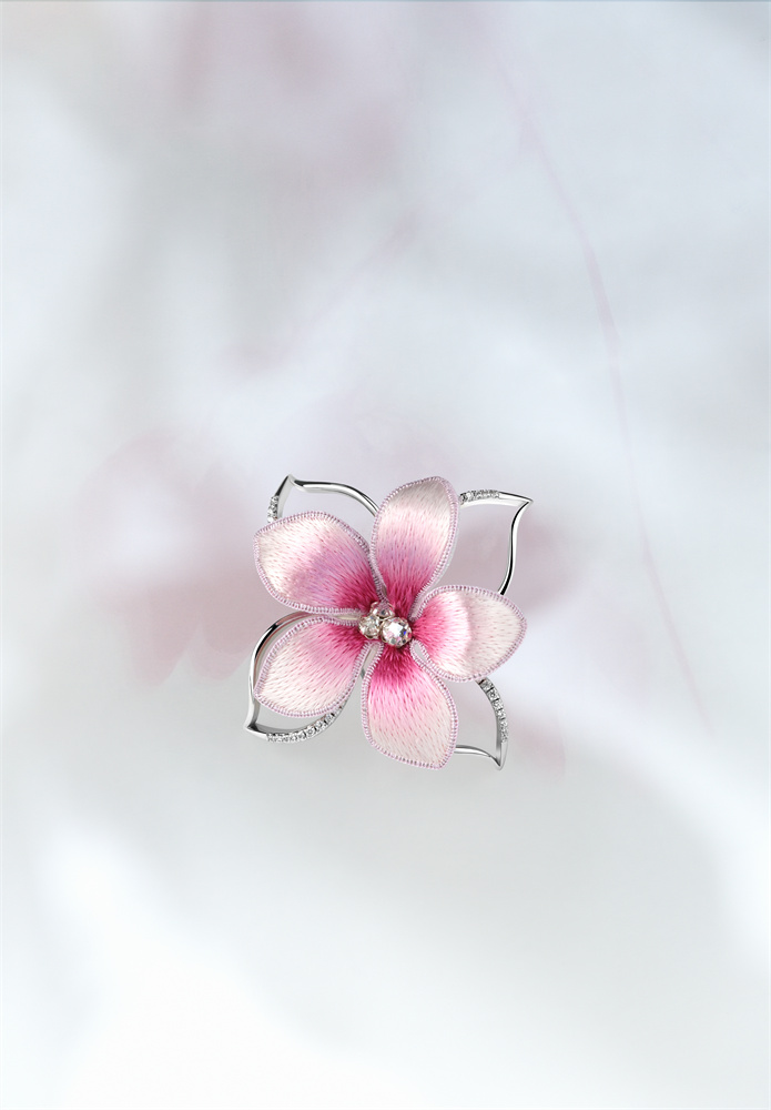 Magnolia Brooch
