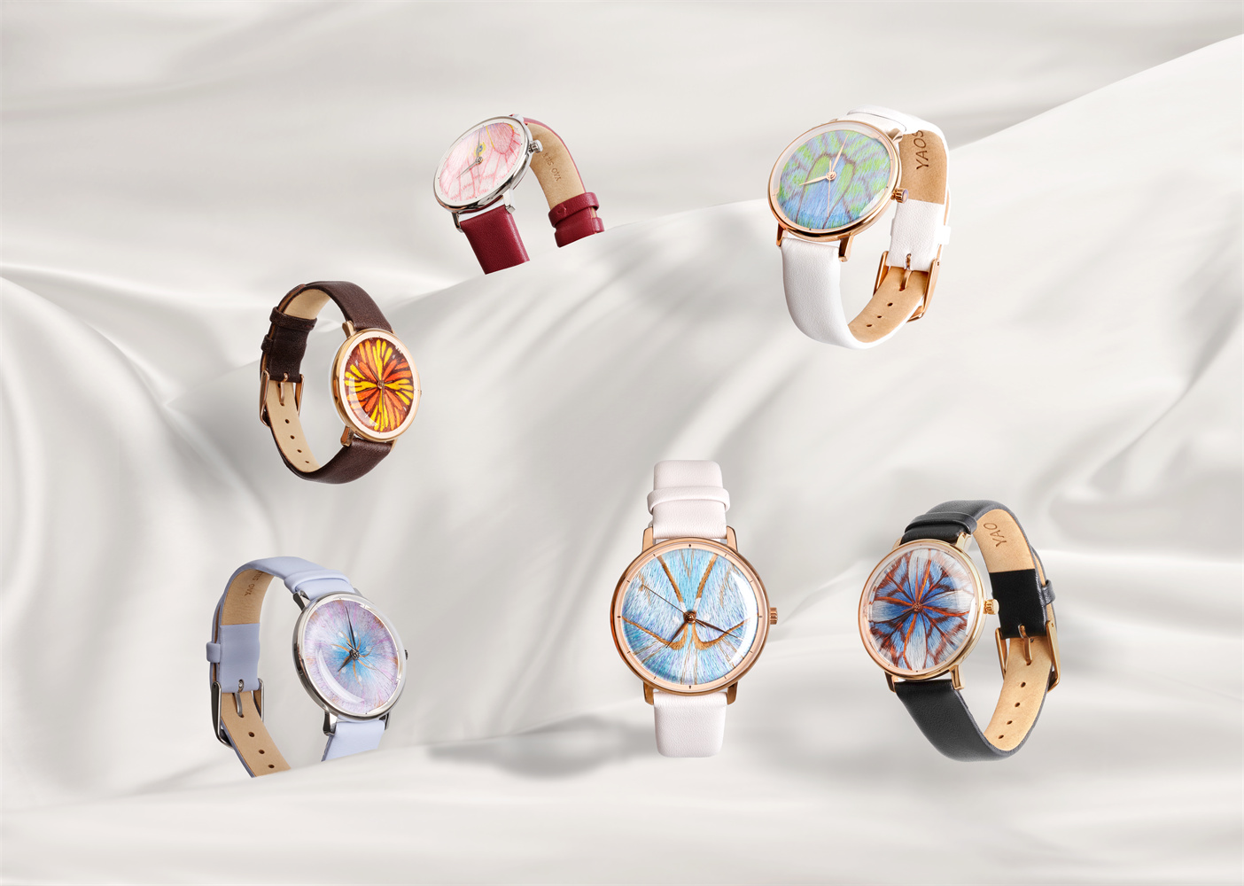 Butterfly Embroidery Wristwatch