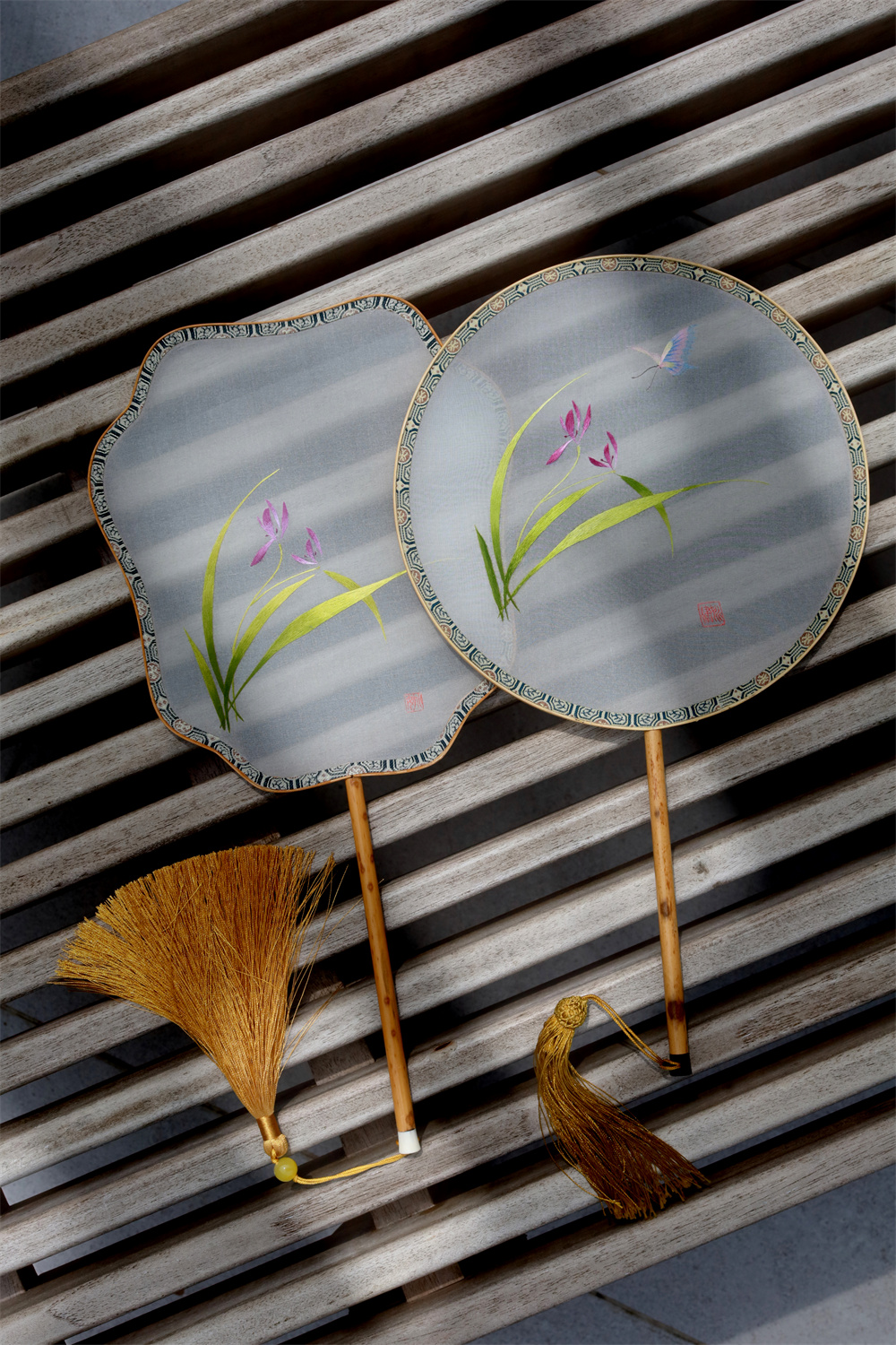 Xiangfei Bamboo Orchid <span>(Round Fan)</span>